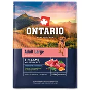 Hrana Ontario Adult Large Lamb & Brown Rice 2,25kg