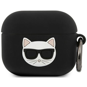 Karl Lagerfeld KLACA3SILCHBK AirPods 3 cover black Silicone Choupette (KLACA3SILCHBK)