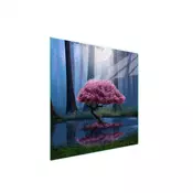 shumee STEKLENA ZAŠČITNA PLOŠČA ZA ŠTEDILNIK 50x52 TREE