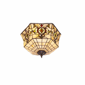 Stropna svjetiljka Viro Hexa Bjelokost Željezo 60 W 30 x 25 x 30 cm