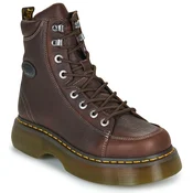 Dr. Martens BUZZ 8 EYE BOOT DARK BROWN GRIZZLY Kostanjeva