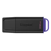 KINGSTON 512 GB prenosni USB 3.2 Gen 1 DataTraveler Exodia črno-vijoličen GEN2