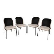 Hanah Home Dore 145 V4 Stolica, Krem
