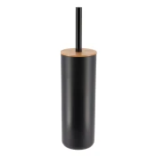 TENDANCE WC četka fano poliresin/bambus, Crna