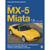 Mazda MX-5 Miata 1.8 Enthusiasts Workshop Manual