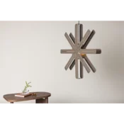 Venture Design Viseča svetilka Säfsen 80 cm rjava