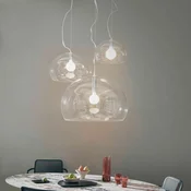 Kartell Small FL/Y LED-visoka svetilka, prosojna - Dnevna soba/jedilnica - Dizajn - transparentno - Plastika