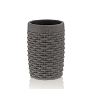Kela Skodelica KL-24140 Cup ALEXIA poly grey H 10.5cm/? 7cm