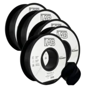 Professional Lab 5x PLA Mat Črna Filament 1.75 mm - Professional Lab Biološko Razgradljiv PLA (1kg Kolut)