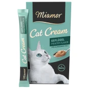 Miamor Cat Cream krema s perutnino - Varčno pakiranje: 66 x 15 g