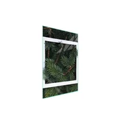 shumee Steklena deska za rezanje 35x52 Leaf