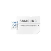 SAMSUNG Memorijska kartica EVO PLUS MicroSD Card 64GB class 10 + Adapter MB-MC64SA