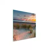 shumee STEKLENA ZAŠČITNA PLOŠČA ZA ŠTEDILNIK 50x52 BEACH