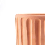 SELETTI Vaza Magna Graecia Dorico, podstavek, terakota - Dizajn - Keramika