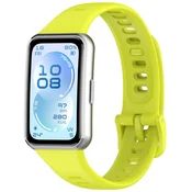GS Silikonski pašček za Huawei Band 11/11 Pro, rumen