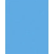 Dekorativni karton, obostrani, 50 x 70 cm, 220 g, 10 listova, FOLIA, oceansko plava 61221033