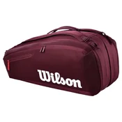 Torba za loparje Wilson Defyer V1 Super Tour 9PK Maroon