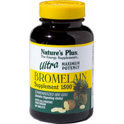 Natures Plus Ultra Bromelain - 60 tabl.