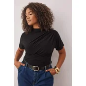 Trendyol Curve Ženska bluza Tbbaw26Af00053, Crna