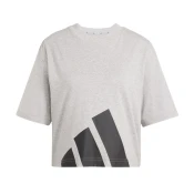 ADIDAS SPORTSWEAR Funkcionalna majica Essentials pegasto siva/črna