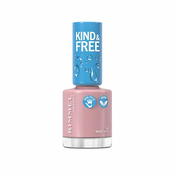Rimmel Kind & Free lak za nokte nijansa 156 Poppy Pop Red 8 ml