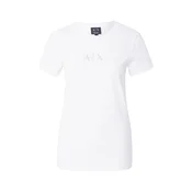 ARMANI EXCHANGE Majica srebrna/bela