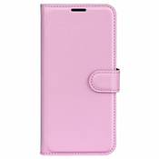 Etui Litchi za Huawei Nova 10 Pro - roza