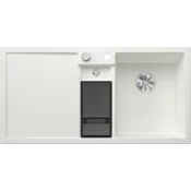 Blanco sudoper COLLECTIS 6 S InFino SILGRANIT s dalj. upr. - LEDENIŠKO BELA