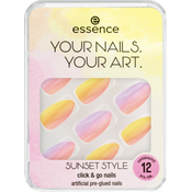 essence YOUR NAILS. YOUR ART. SUNSET STYLE Click & Go Nails - 01 Ready, Sunset, Go!