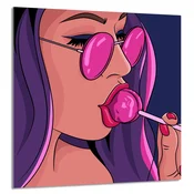 shumee STEKLENA PLOŠČA ZA KUHINJO 60x65 Ženska