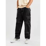 Empyre Sk8 Denim Cargo Kavbojke black