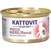 Kattovit Niere/ Renal v konzervi z jagnjetino 85 g