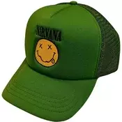Nirvana Logo & Happy Face Kapa Green UNI