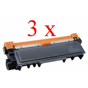 Komplet Brother TN-2421 / DCP-L2512, L2532, L2552 / HL-L2312, L2352, L2372 / MFC-L2712, L2732 kompatibilni tonerji (3) - 3 × črna XL