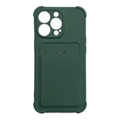Armor Card Armor futrola s pretincem za kartice za Xiaomi Redmi 10X 4G / Note 9, silikonska, zracni jastuk - Zelena