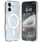 shumee Ovitek Mercury MagSafe za iPhone 16, prozoren