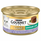 Gourmet GOLD Savoury Cake z jagnjetino in stročjim fižolom 85g