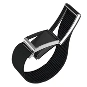 INF Raztegljiv 25 mm trak za roko za Whoop 5, najlon in cink Black, (5000306691)