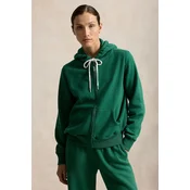 Polo Ralph Lauren jopica s kapuco ženska z bombažem