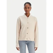 JOOP! Pletena jopica Tobina 30100415 Bež Regular Fit