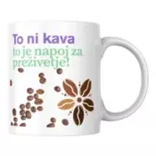 Skodelica: “To ni kava, to je napoj za preživetje”
