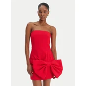 Marella Cocktail obleka Editore 2613221013 Rdeča Slim Fit
