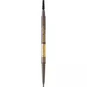 Eveline Cosmetics Micro Precise vodoodporen svinčnik za obrvi s krtačko 2v1 odtenek 01 Taupe 4 g