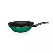 METALAC TAVA WOK GRANIT INDUCTION 28cm GREEN GOLD