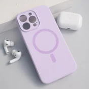 Maska Mag Case PureTone za iPhone 15 Pro Max lila