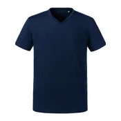 Mens Pure Organic V-Neck Russell T-Shirt