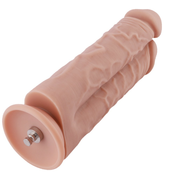 Hismith HSA28 Two Cocks One Hole Silicone Dildo 8.5 Skin
