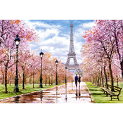 Castorland - Puzzle Romantic Walk in Paris - 1 000 kosov