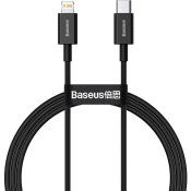 BASEUS USB 2.0 Type C Lightning Punjač/podaci Crno 1m CATLYS-A01