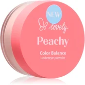 Lovely Peachy Color Balance Undereye Powder puder v prahu odtenek Peach 3.5 g